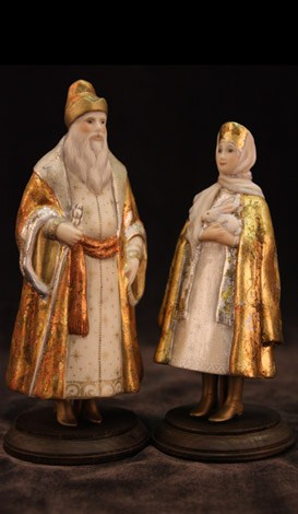 Miniatures Father Frost <br/> and Snow Maiden