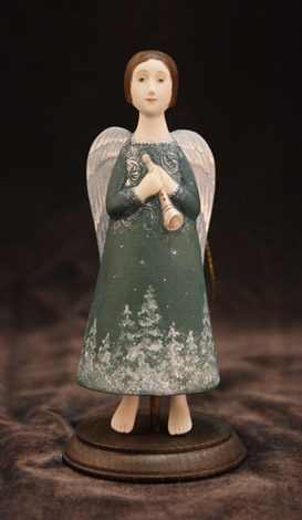 Miniature  New Year Angel