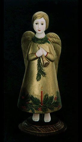 Miniatures Angel with candles