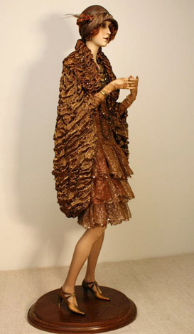 Tess <br/>Evening ensemble.  <br/>Art  Deco Style 