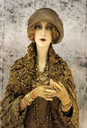 Tess <br/>Evening ensemble.  <br/>Art  Deco Style 