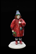 Miniature the Girl with a sugar candy