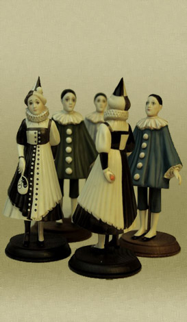 Pierrot  and Pierretta