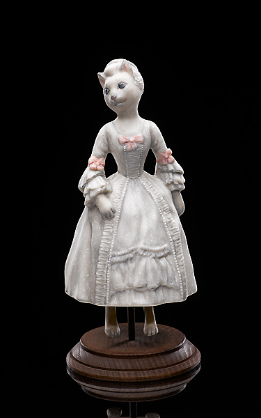 Cat (white with silver)